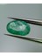 1.35 ct 8x5.6 mm Oval Natural Emerald Zambia 1