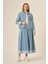 Kadın Kot Etekli Takım BUZ MAVİ 31127 7