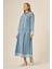 Kadın Kot Etekli Takım BUZ MAVİ 31127 4