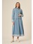 Kadın Kot Etekli Takım BUZ MAVİ 31127 5