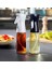200 ml Dekoratıf Tabancalı Spreylı Cam Şışe 1
