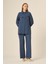 Kadın Tansel Takım İndigo 31108 3