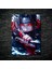 Anime Metal Poster Parlak Göz Alıcı Renkler - Saitama Tek Atan Kel Adam 2