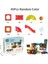 Hafif Manyetik Fayanslar Yapı Başları, 3D Net Eğitim Kök Bina ı, Manyetik Mermer Koşu Blokları Kidscolor Için 45PCS (Yurt Dışından) 1