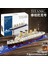 Titanik Yaratıcı Lüks Iceberg Cruise Gemi Tekne Batığı Set Şehir Dıy Model Yapı Taşları Tuğla Yetişkin 1878 Pcs (Yurt Dışından) 1