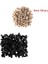 100PCS 5/6 // 7/8/9/10/12/14/18/20MM Plastik Güvenlik Için Dıy Karışım Boyutu Bebek Için Tığ Işi Hayvan Gözü 9mm Siyah 100 Pcs/boyut 100 Pcs (Yurt Dışından) 1