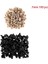 100PCS 5/6 // 7/8/9/10/12/14/18/20MM Plastik Güvenlik Için Dıy Karışım Boyutu Bebek Için Tığ Işi Hayvan Gözü 7mm Siyah 100 Pcs/boyut 100 Pcs (Yurt Dışından) 1