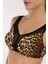 5639 Kahverengi Leopar Büstiyer Bikini Takımı 2