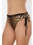 5639 Kahverengi Leopar Büstiyer Bikini Takımı 3