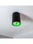 7 Watt Yeşil Işık GU10 Ledli, 10 cm , Alüminyum Kasa Sıva Üstü Dekoratif Tavan Armatürü, LED Aplik 1