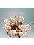 1 Demet Inci-Gold Renk ve Gerçek Ebatlarda 33 cm 5 Dallı Kokina Çiçeği 4