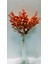 1 Demet Turuncu-Gold Renk ve Gerçek Ebatlarda 33 cm 5 Dallı Kokina Çiçeği 3