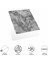 Decohandy Pvc Duvar Karosu 30 x 30 cm 4'lü Paket - Mermer Desenli Siyah 0,36M2 2