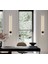 Modern Dekoratif LED Duvar Aplik 70 cm Günışığı Siyah Kasa 3