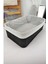 Jvnnshop Bambu Çok Amaçlı Saklama Kutusu Düzenleyici Orta Boy Organizer Siyah 29 x 19 x 10 cm - Cl-6 2
