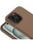 Apple iPhone 16 Pro Kılıf Magsafe Şarj Özellikli Sıvı Teknolojili Silinebilir Sert Rntc Kivi Kapak-Natürel 3