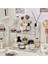 2 Katlı Makyaj Organizer Makyaj/kozmetik/mutfak/banyo/takı Düzenleyici Çok Amaçlı 5
