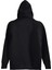 Siyah Unisex Rise Kadın & Erkek Kapüşonlu Sweatshirt 2