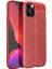Apple iPhone 12 Pro Max Uyumlu Rntc Niss Silikon Kapak-Kırmızı 1