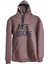 Kahverengi Unisex Rise Kadın & Erkek Kapüşonlu Sweatshirt 1