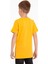 Kısa Kol Baskılı Hardal Renk Erkek Çocuk Tshirt 3