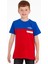 Kısa Kol Baskılı Saks Kırmızı Renk Erkek Çocuk Tshirt 2