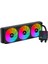 Prıme P360B Rainbow Fanlı LGA1700-AM5 Uyumlu 360MM Cpu Sıvı Soğutma Sistemi (Siyah) 1
