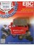 Yamaha Yz 125 1998-2002 Ebc Cross Yarı Sinter Arka Fren Balata 1