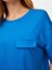 Göğüs Cep Detaylı Yuvarlak Yaka Kısa Kol T-Shirt S25TSH058 4