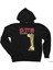 LED Zeppelin Siyah Kapşonlu Sweatshirt Hoodie 1