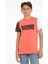 Kısa Kol Taba Renk Erkek Çocuk Tshirt 1