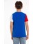 Kısa Kol Saks Renk Erkek Çocuk Tshirt 3