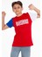 Kısa Kol Kırmızı Renk Erkek Çocuk Tshirt 2