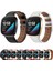 Deri Watch Band For Fit Versa 4 / Sense 2 For Fitbit Versa 4 / Sense 2 Siyah Beyaz Çiçek (Yurt Dışından) 2