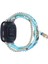 Fit Versa 3 / Sense Lake Blue Için Göz Boncuklu Zincirli Saat Kordonu (Yurt Dışından) 3