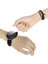 Fit Versa 3 / Sense Siyah Için Göz Boncuklu Zincirli Saat Kordonu (Yurt Dışından) 4