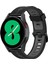 Samsung Galaxy Watch 5 44MM Koyu Gri+Siyah Için Silikon Watch Band (Yurt Dışından) 1