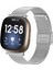 Fit Versa 3 / Sense Silver Için Metal Saat Kordonu (Yurt Dışından) 1