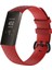 Fitbit Charge 3 Için Silikon Saat Bandı Küçük Boyut: 190*18MM Kırmızı (Yurt Dışından) 1