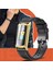 Tpu + Fit Charge5 Kahverengi+Gümüş Için Deri Saat Kordonu (Yurt Dışından) 4
