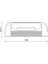 12V DIŞ AYDINLATMA LAMBASI (TAVAN LAMBASI) (12*0.5W LED) (SU GEÇİRMEZ) (117*55 MM) (GRİ KASA) 5