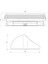 10V-30V Dış Aydınlatma Lambası (Tavan Lambası) (36*0.5W Led) (Su Geçirmez) (300*80) Beyaz Kasa 3