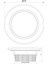 12V-24V Spot Tavan Lambası 6 Ledli 3000K Sıcak Beyaz (6 x 3W) (75 Mm) (Butonsuz) 4