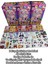 Z Kuşağı Sticker(48 Minik Kutu)Squidgame Kuromi Roblox Birbirinden Eğlenceli Yapışkanlı Sticker Kağıt Oyunu 2