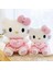 Kawaii Anime Kt Kedi Peluş Bebek Sanrio Kt Kedi Peluş Oyuncaklar Yastık Yumuşak Dolması Sevimli Pembe Bebek Karikatür Dekorasyon Hediye (Yurt Dışından) 2