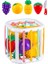 2'de 1 Montessori Bebek Oyuncakları Kesme Meyve Duyusal Gelişim Öğrenme Eğitim Oyuncak Renkli Blok Sıralama Oyunu Bebekler Için Infantcolor: Kesme Sebze (Yurt Dışından) 1