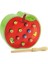 Bebek Oyuncaklar Ahşap Yakalayan Solucanlar Oyunu 3D Bulmaca Erken Çocuklar Eğitim Oyuncakları Montessori Manyetik Etkileşimli Oyunlar Hediye Rengi Için: Elma (Yurt Dışından) 1