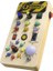 Montessori Toys Ahşap Meşgul Kurul Geçiş Oyuncakları Düğme LED Işıkları ile Toddler Okul Öncesi Öğrenme Aktivite Için Duyusal Yolculuk Oyuncakları: B (Yurt Dışından) 1