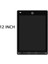 Yeni 8.5 " /12" Çizim Tahtası LCD Çocuklar Için Tablet Yazma Montessori Eğitim Oyuncakları Öğrenci Sihirli Blackboard Doğum Günü Hediyesi: Siyah 8.5 Inç (Yurt Dışından) 1