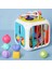 Montessori Bebek Oyuncakları 0-12 Ay Duyusal Gelişim Öğrenme Eğitim Oyuncakları Renkli Bloklar Bebekler Için Sıralama Oyunu Infantcolor: Basit (Yurt Dışından) 1